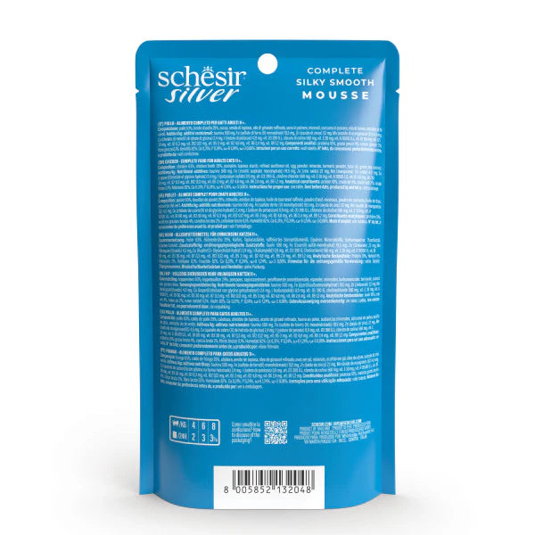 Schesir Sliver Mousse Chicken 80g