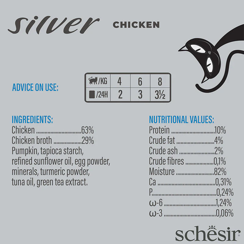 Schesir Sliver Mousse Chicken 80g