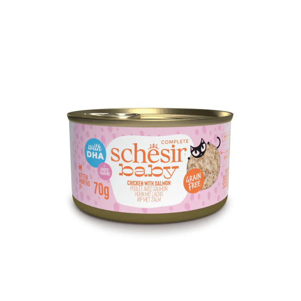 Schesir Baby Chicken/Salmon 70g