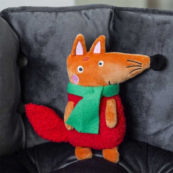 Red Fox Dog Toy - PetWorld