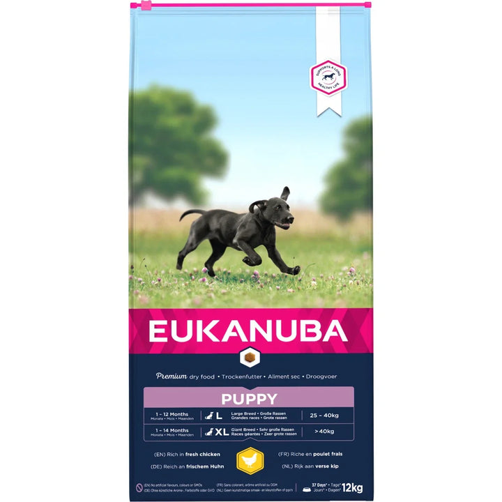 Eukanuba Puppy & Junior Large Breed – Chicken 12kg
