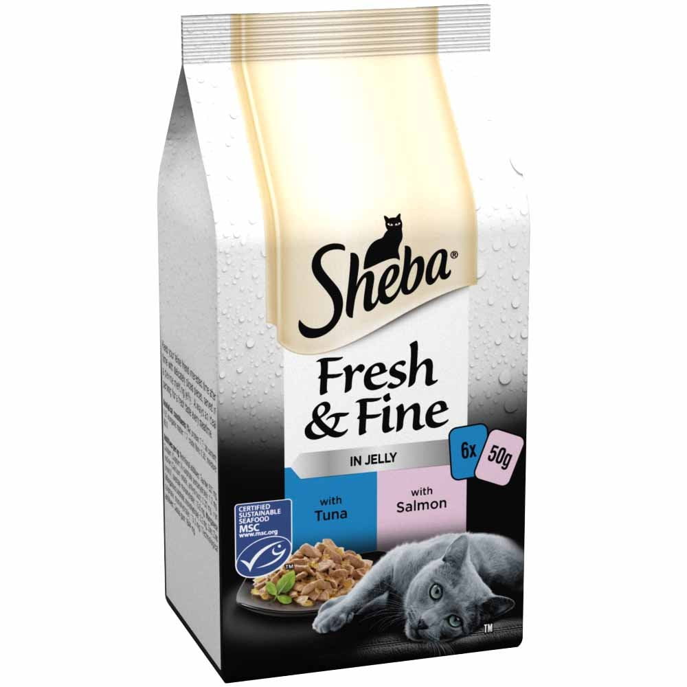 sheba fine fish in jelly tuna and salmon