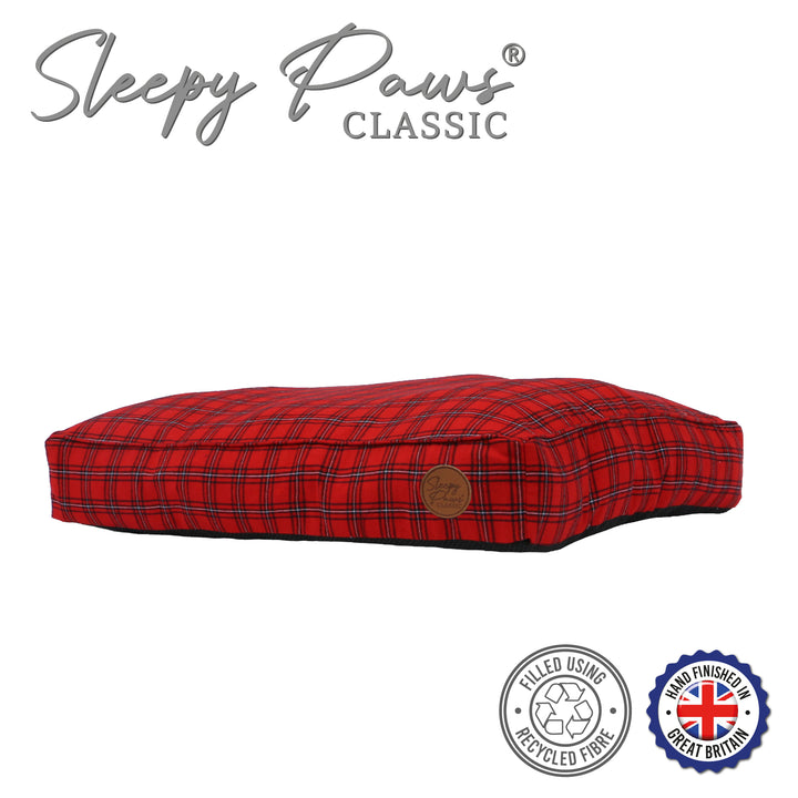 Sleepy Paws Tartan Pet Mattress