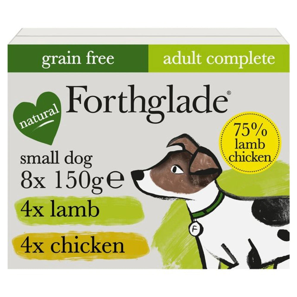 Forthglade small dog lamb and chicken tray