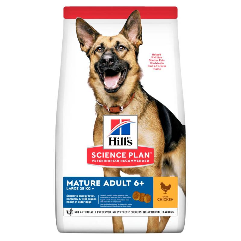 HILL'S SCIENCE PLAN Large Breed Mature Adult 6+ Dog Food with Chicken