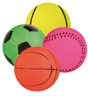trixie neon dog balls