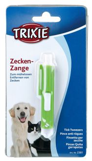 Trixie Tick Plastic Tweezers 9 cm - PetWorld