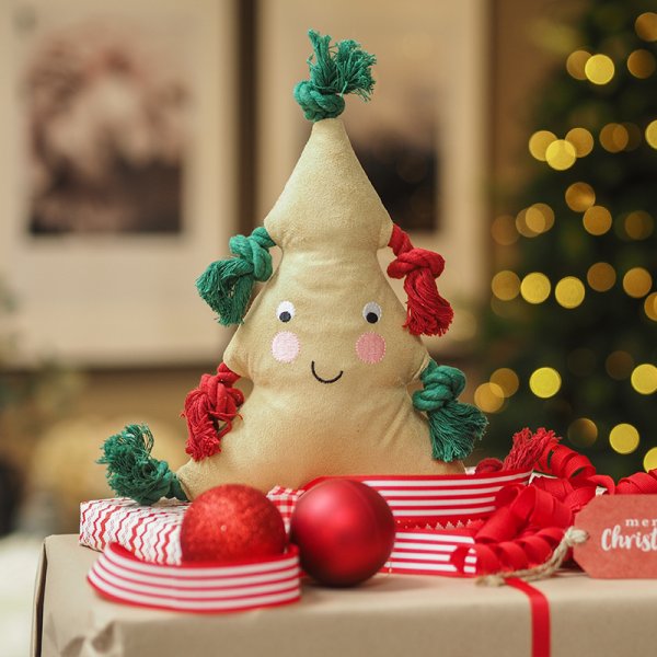 TuffEarth Recycled Christmas PlayTree - PetWorld