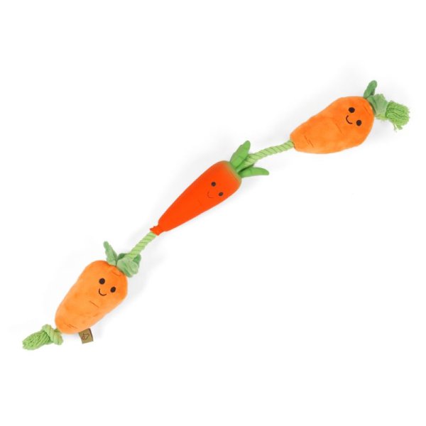 Tugga Carrots Dog Toy - PetWorld
