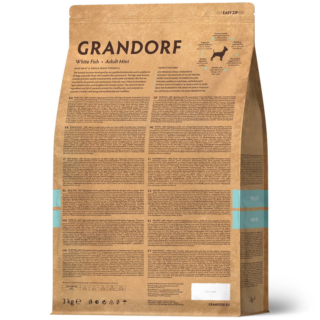 Grandorf White Fish For Small Breed Dogs